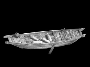beach-coast-fishing boat 04 Modèle 3D