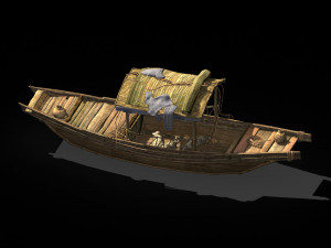 traffic-transportation-ship 325 Model 3D