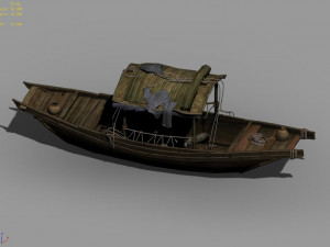 traffic-transportation-ship 325 Model 3D