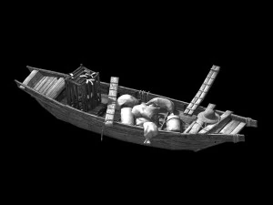 traffic-transportation-ship 448 3D Model