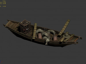 traffic-transportation-ship 448 3D Модель