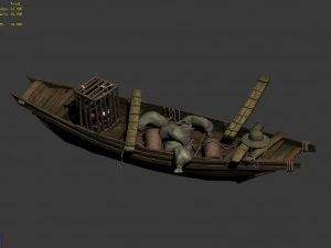 traffic-transportation-ship 448 3D Model