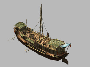 traffic-transportation-ship 4854 3D 모델