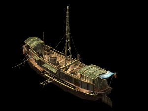 traffic-transportation-ship 4854 3D 모델