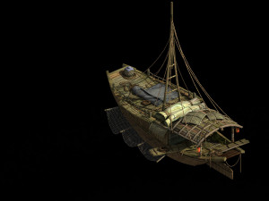 traffic-transportation-fishing boat 95 Modèle 3D