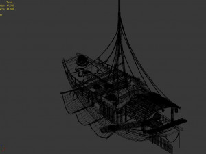 traffic-transportation-fishing boat 95 Modèle 3D