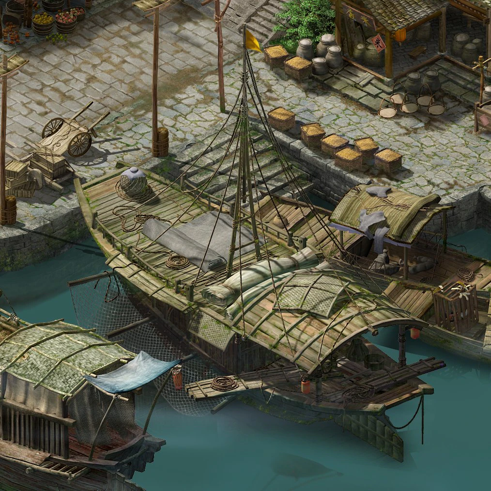 traffic-transportation-fishing boat 433 3D Model .c4d .max .obj .3ds .fbx .stl .blend