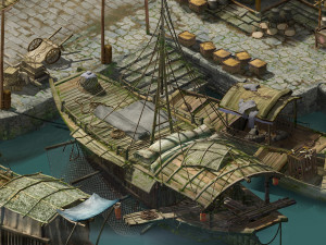 traffic-transportation-fishing boat 433 3D मॉडल