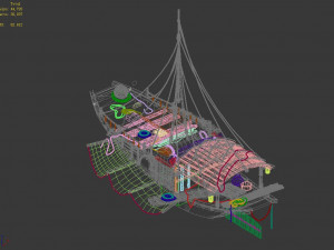 traffic-transportation-fishing boat 433 Modello 3D