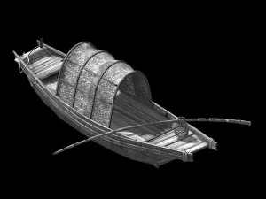 traffic-transportation-fishing boat 441 3D Model