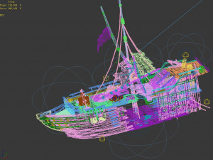 jiuyou waters-ship 01 Modello 3D