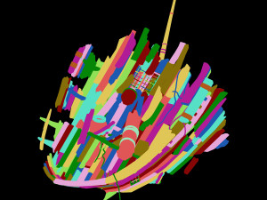 jiuyou sea area-broken ship Model 3D