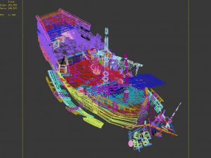 जिउउ जल-टूटा हुआ जहाज 2 3D मॉडल