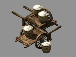 transportation-dock-meter car 3D Model