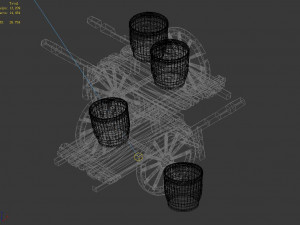 transportation-dock-meter car Modello 3D