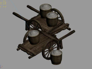 transportation-dock-meter car 3D Model