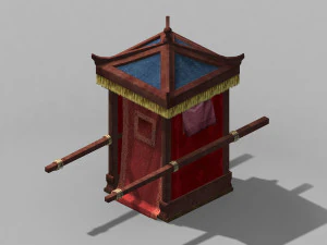 china-antigo-tr&aacute;fego-sedan 12 Modelo 3D