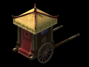 china-ancient-traffic-carriage 12 3D 모델