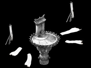 baihua valley-stele Modelo 3D
