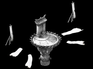 baihua valley-stele 3D Model