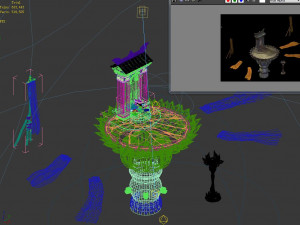 baihua valley-stele Modelo 3D