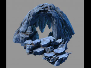 Baihua-Talsteine 3D Modell