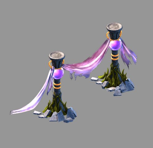 baihua valley-crystal 3D Модель .c4d .max .obj .3ds .fbx .stl .blend 