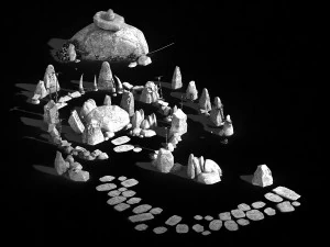 탄생석-미나 3D 모델