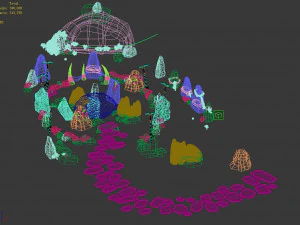 탄생석-미나 3D 모델