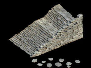 dali-stone stairs 27 3D Model