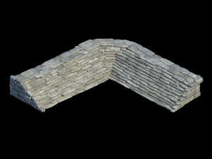 dali-stone stairs 28 3D Model
