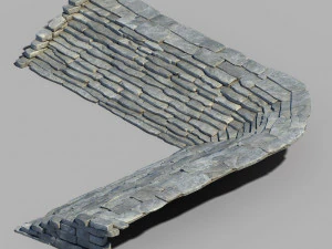 dali-stone stairs 28 3D Model