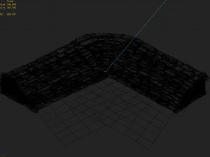 dali-stone stairs 28 3D Model