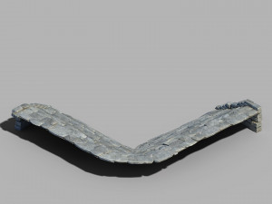 dali-stone stairs 28 3D 模型