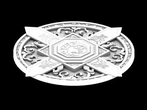 floor decoration-disc 3D Модель