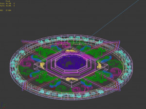 floor decoration-disc 3D Модель