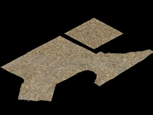 surface-cracked surface 27 3D 모델