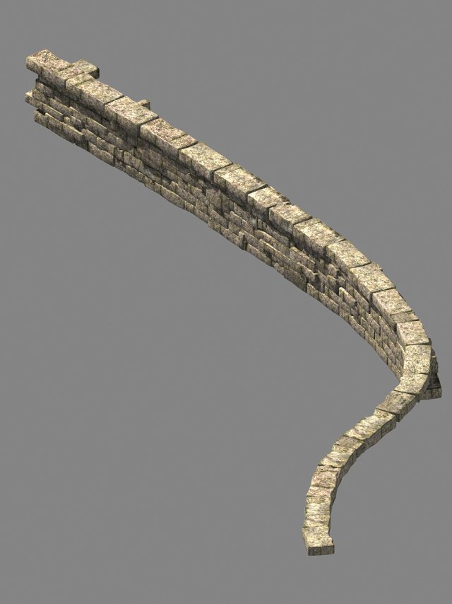 topography-embankment-river dam 38 Modèle 3D .c4d .max .obj .3ds .fbx .stl .blend 