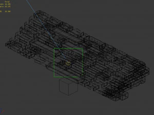 topography-embankment-river dam-stairs 12 3D Model