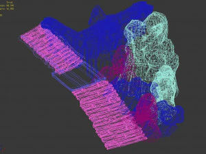 terrain-sea floor-stairs 32 3D Model