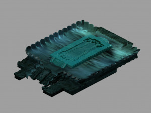 topography-sea floor-tomb 23 Modèle 3D