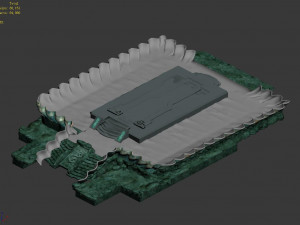 topography-sea floor-tomb 23 Modèle 3D