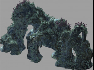topography-seabed-coral 32 3D Model