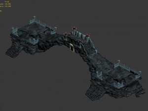 topography-seabed-stone bridge 65 3D Модель