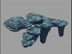 topography-sea floor-rock mountain-stone basin Modelo 3D