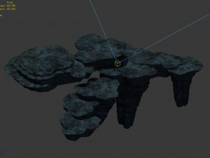 topography-sea floor-rock mountain-stone basin Modelo 3D