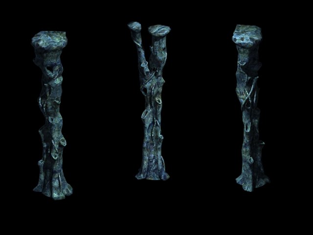 topography-seabed-pillar 75 Model 3D .c4d .max .obj .3ds .fbx .stl .blend 