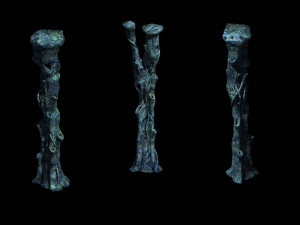 topography-seabed-pillar 75 3D Model