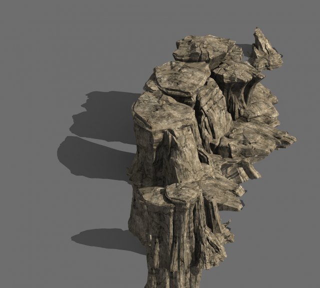 terrain-mountain-stone 74 Modelo 3D .c4d .max .obj .3ds .fbx .stl .blend 