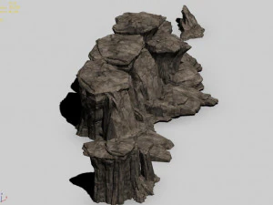 terrain-mountain-stone 74 3D Model